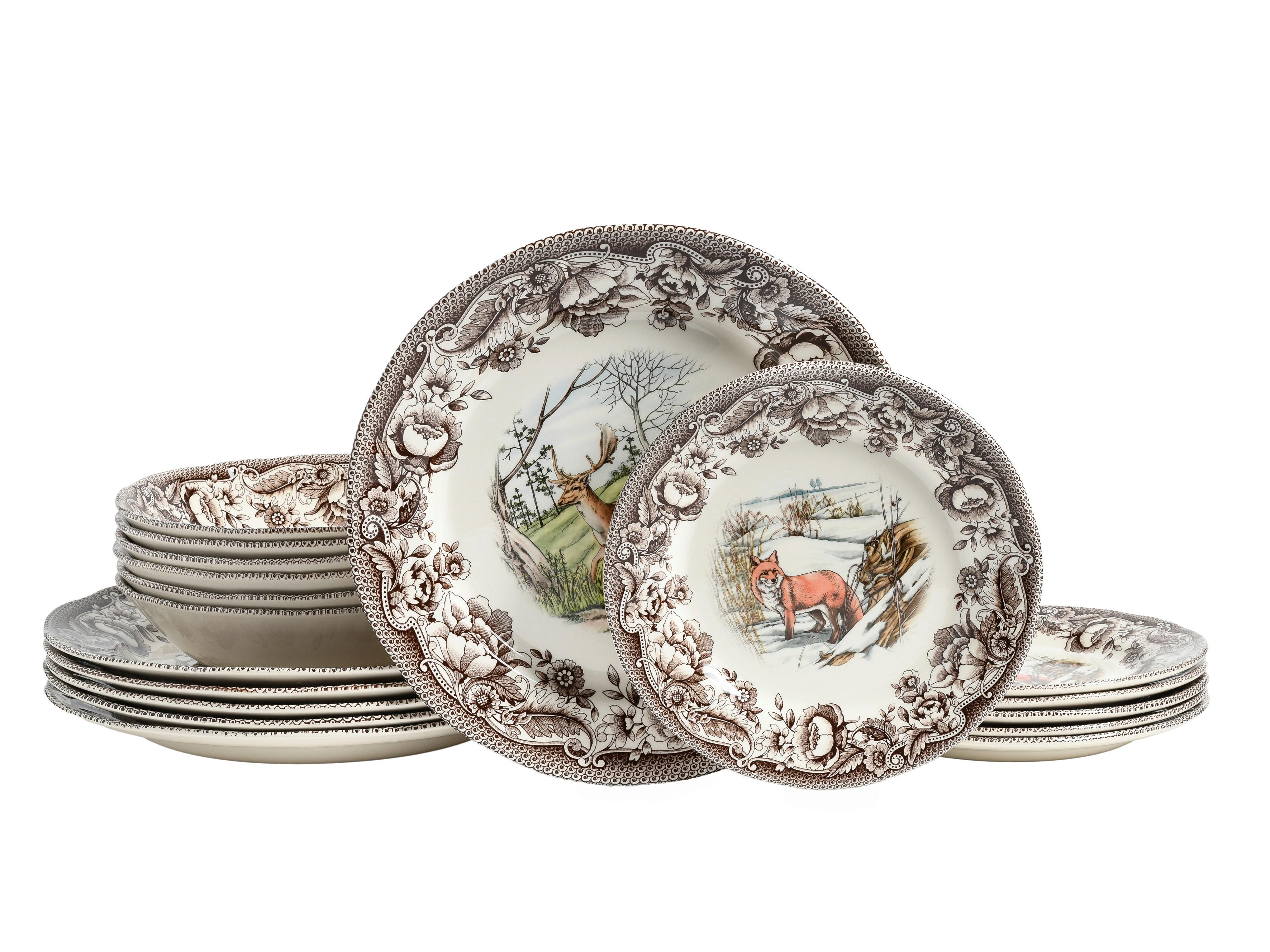 Tafelservice Haydon Grove Multicolor 18--Teilig - Multicolor, Basics, Keramik - Creatable