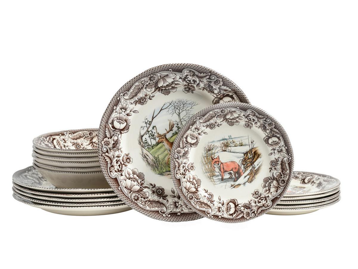 Tafelservice Haydon Grove Multicolor 18--Teilig - Multicolor, Basics, Keramik - Creatable