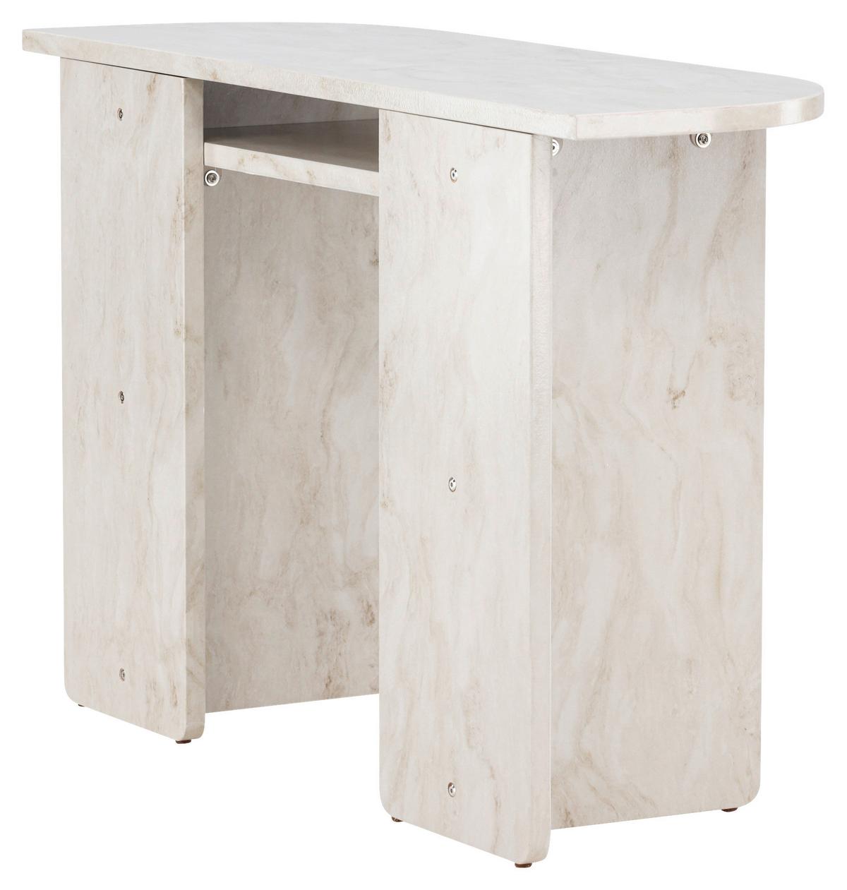 Konsolentisch Alesund Holz Dekor B: 40 cm - Design (120/40/75cm) - Livetastic