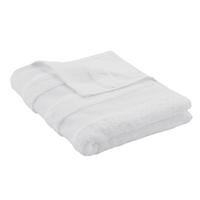 RUČNÍK Chris, 50/100cm, bílá - bílá, textil (50/100cm) - Premium Living
