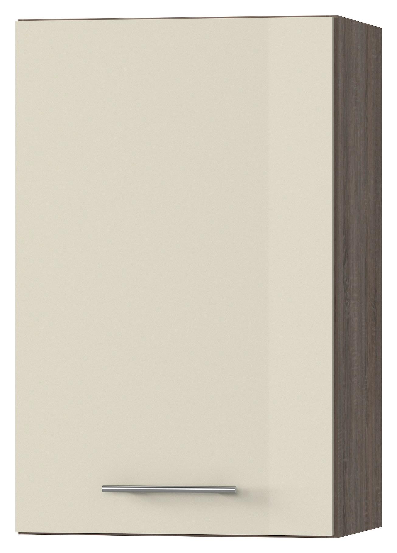 Felsőszekrény Corina 2 - bézs/tölgyfa színű, műanyag/fa (45/72,3/34,6cm)