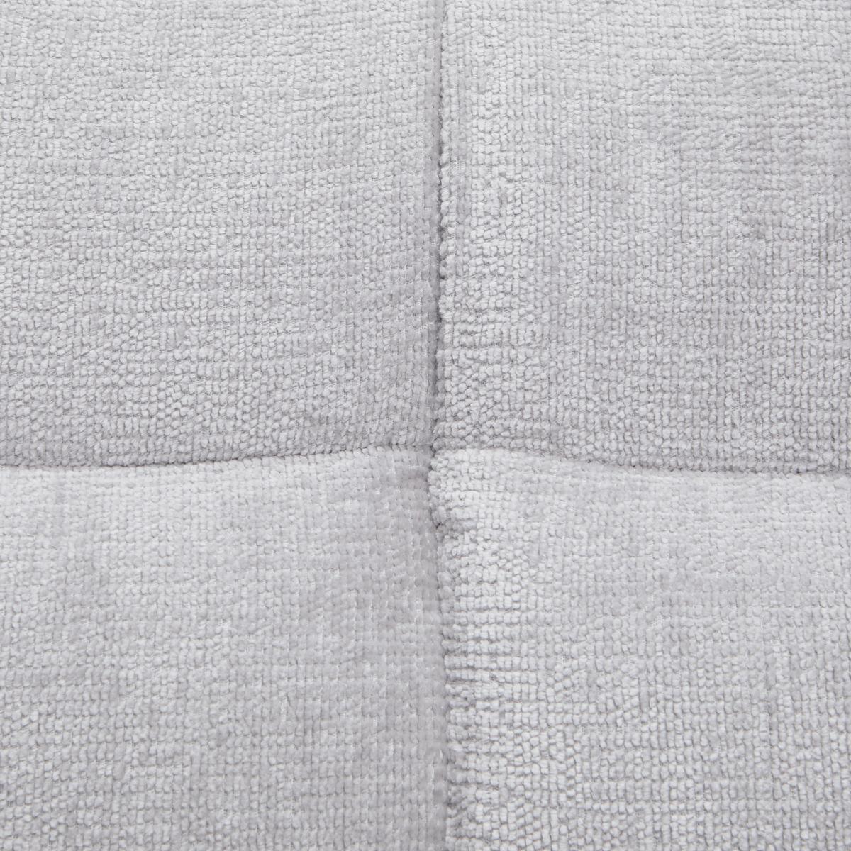 Elektrická sedačka SILVIO, pravá, světle šedá - černá/světle šedá, Moderní, kov/textil (275/225cm) - Mömax