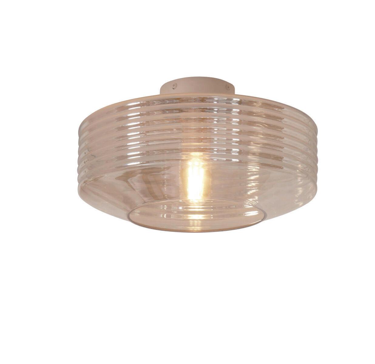 Deckenleuchte Verona - Bernsteinfarben, Trend, Glas (35/20cm) - It's about Romi