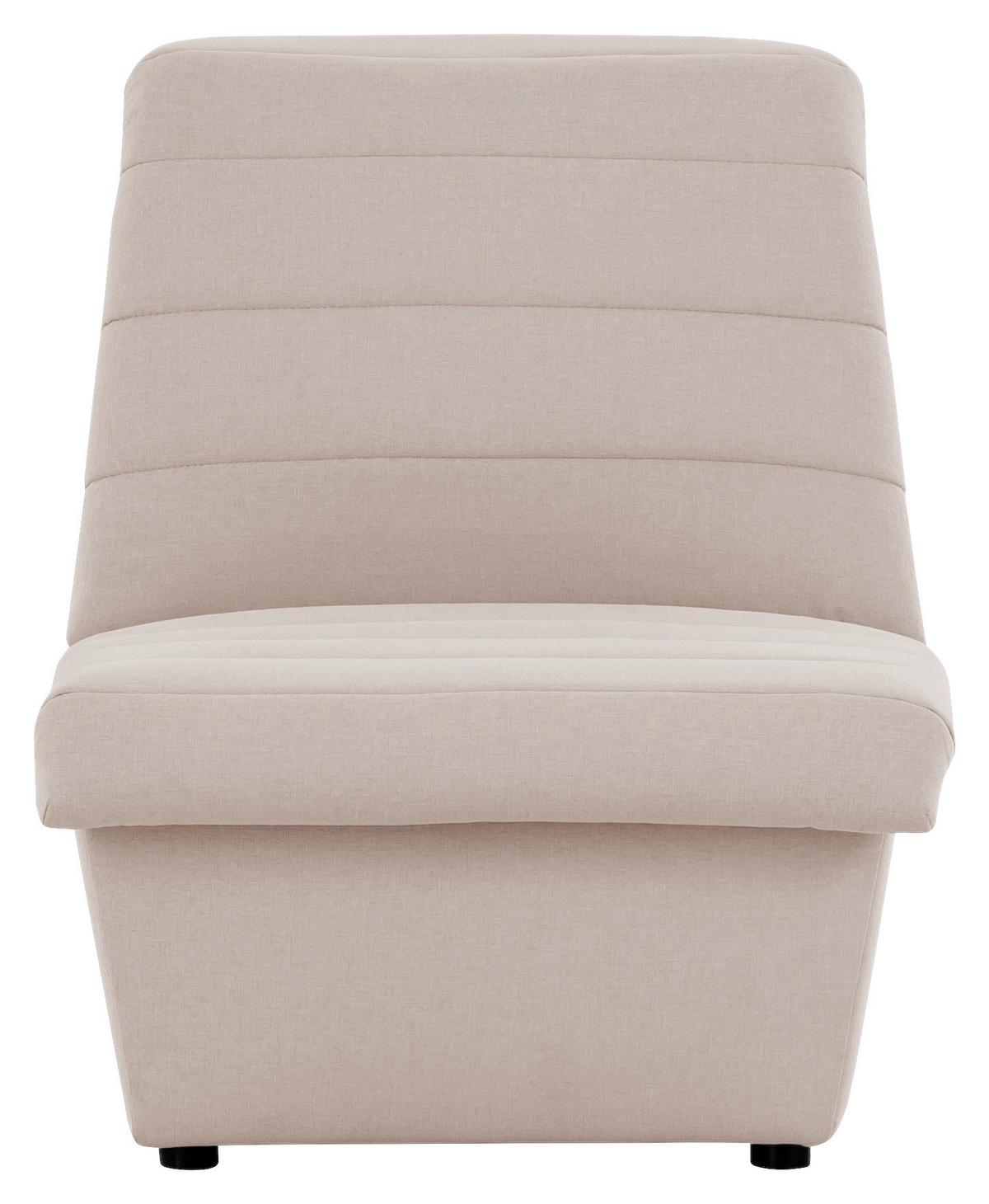Sessel Looks Viii - Ecru/Schwarz, Design, Textil (72/92/103cm) - LOOKS by W.Joop