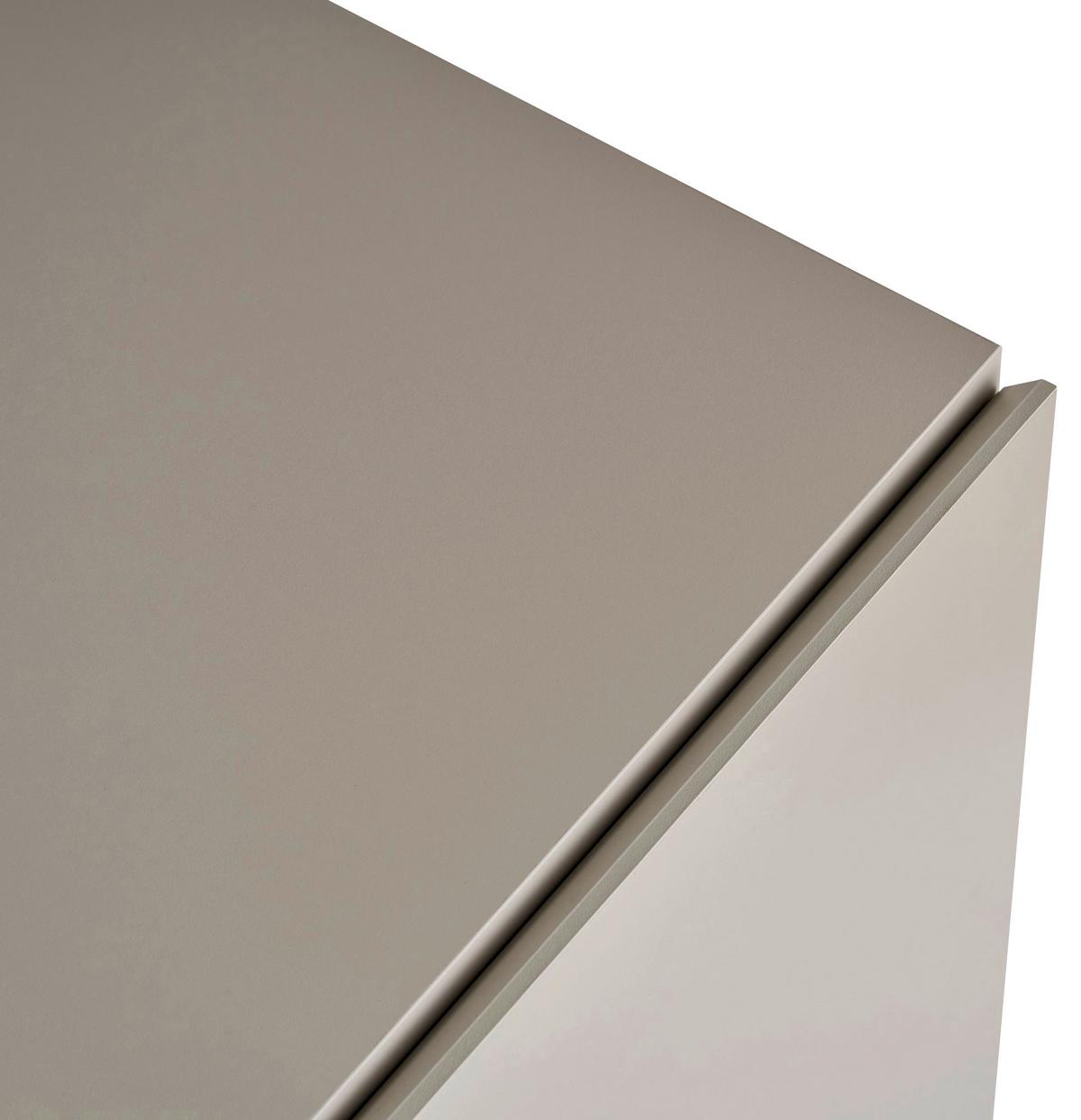 LOWBOARD Sand-/Eichefarben B: 160cm - Sandfarben/Eichefarben, MODERN, Holzwerkstoff (160/80/40cm)