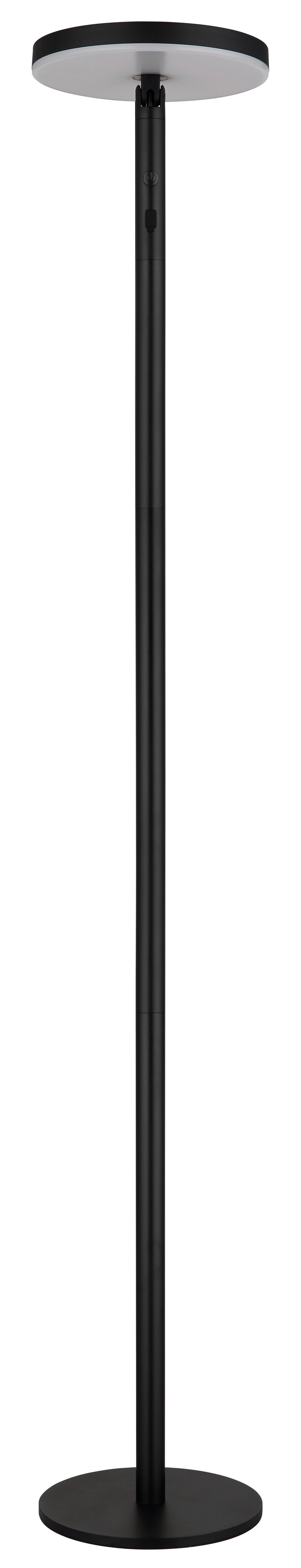 Solarleuchte 1800-3000k - Opal/Schwarz, Design, Kunststoff/Metall (23/145cm) - Globo