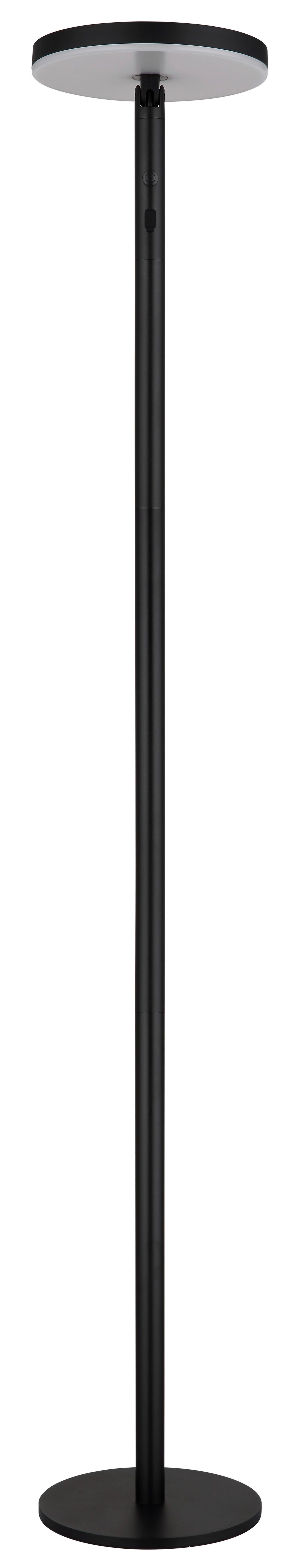 Solarleuchte 1800-3000k - Opal/Schwarz, Design, Kunststoff/Metall (23/145cm) - Globo