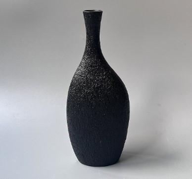 Váza Vivien - fekete, Basics, kerámia (13/26,8/6,6cm) - James Wood