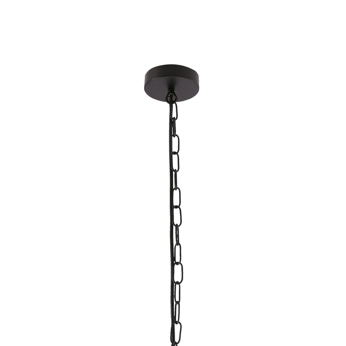 Pendelleuchte 34-29690 Datus - Eichefarben/Schwarz, KONVENTIONELL, Metall (36/36/135cm)