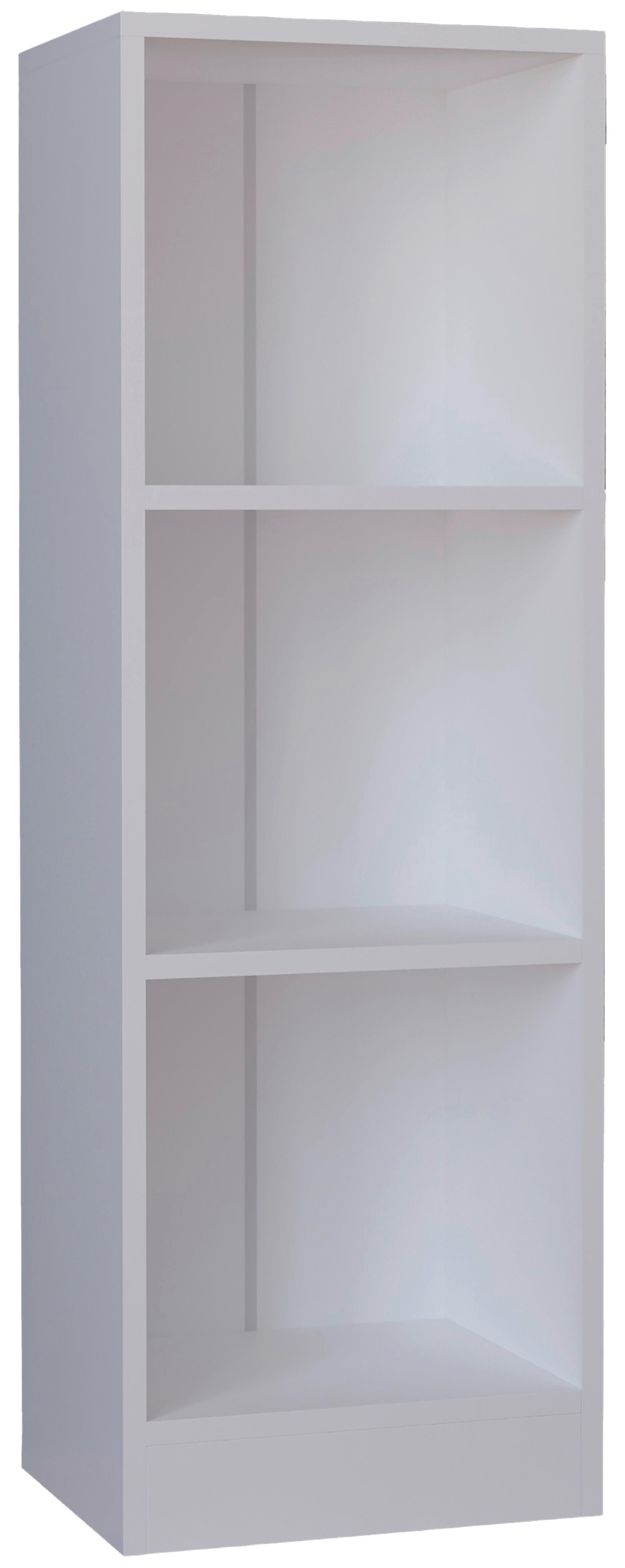 Regal Mit Einlegeböden Dilos 38 Cm Weiß - Weiß, MODERN, Holzwerkstoff (38/114/30cm) - MID.YOU