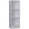 Regál Dilos š: 38 cm, bílý - bílá, Moderní, kompozitní dřevo (38/114/30cm) - MID.YOU