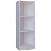 Regál Dilos š: 38 cm, bílý - bílá, Moderní, kompozitní dřevo (38/114/30cm) - MID.YOU