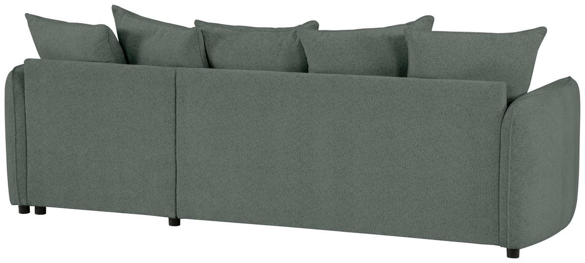 Ecksofa Costo Grau S: 254 cm - Grau, Design, Textil (254/160cm) - MID.YOU