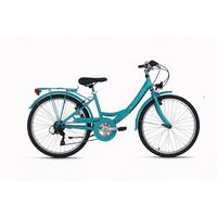 Kinderfahrrad 24'' DaCapo grün - Grün, Basics, Metall (25/140/60cm)