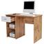 Schreibtisch Kubek 2 - Eichefarben/Weiß, MODERN, Holzwerkstoff (110/75/50cm) Schreibtisch Kubek 2 - Eichefarben/Weiß, MODERN, Holzwerkstoff (110/75/50cm)
