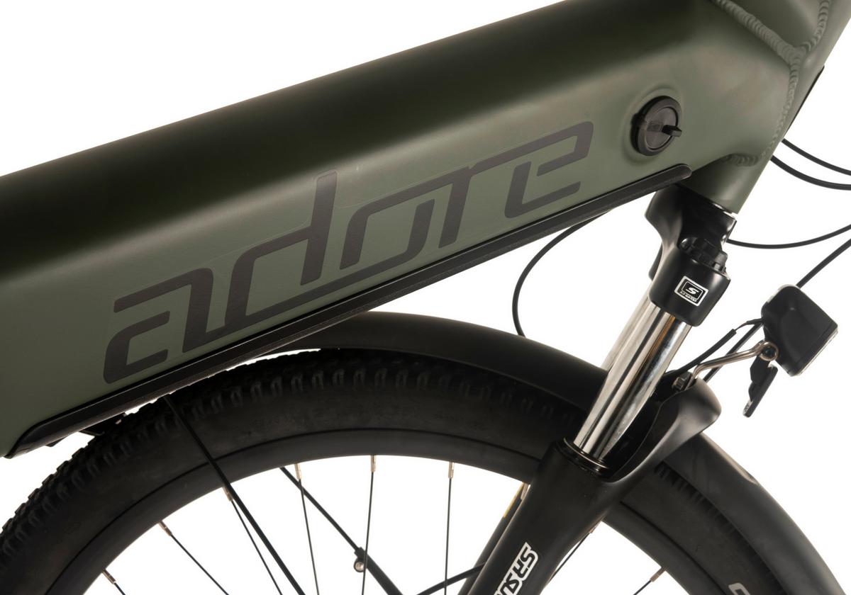 E-trekkingrad 28 Zoll Grün - Grün, MODERN, Metall (180/70/100cm)