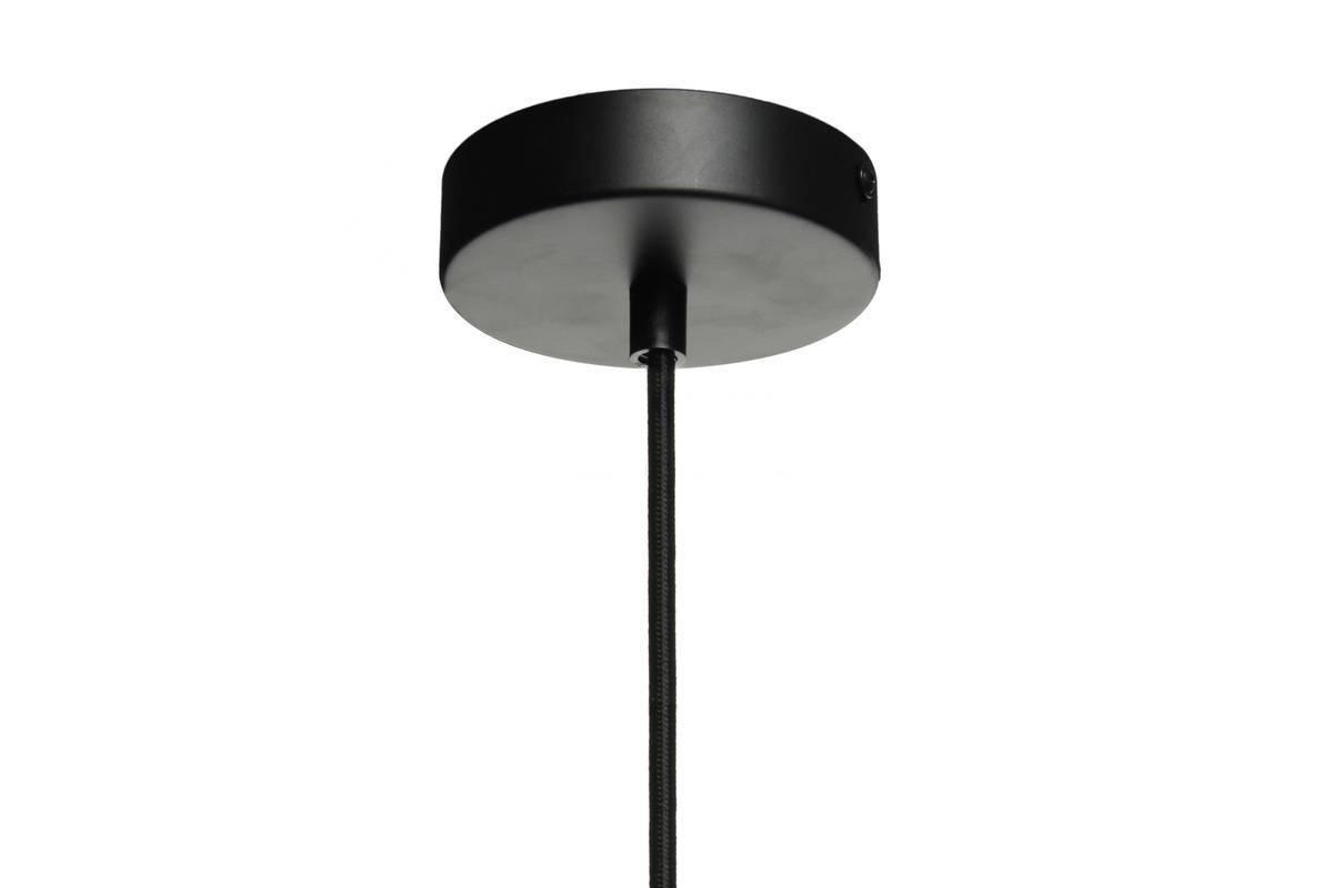 Hängeleuchte Palum H: 25 cm 1-Flammig - Grau, Trend, Glas (14,5/25/14,5cm) - Kayoom
