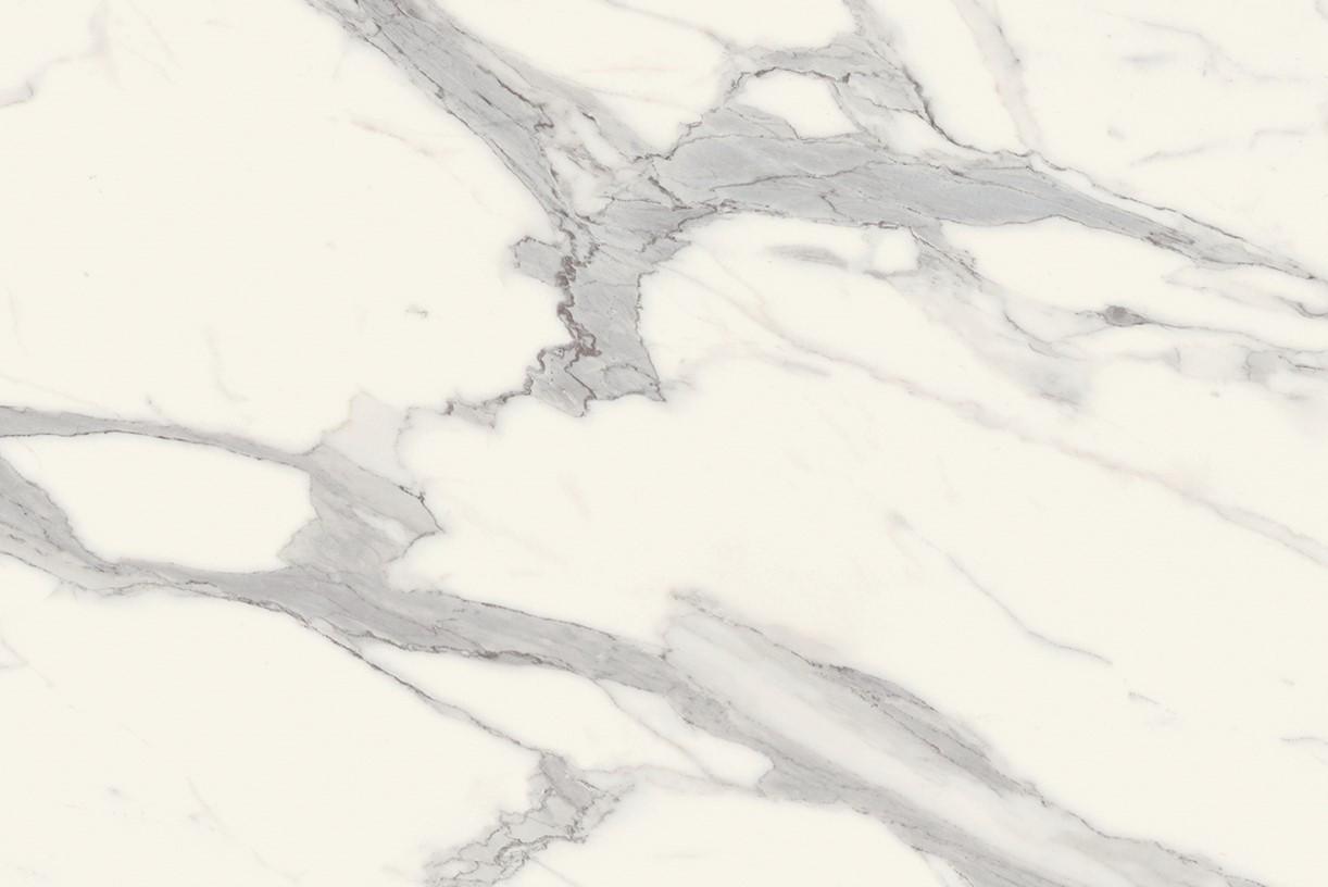 Apl In Marmor Venato Bianco Nb Apl - Weiß, MODERN, Holzwerkstoff - Vertico