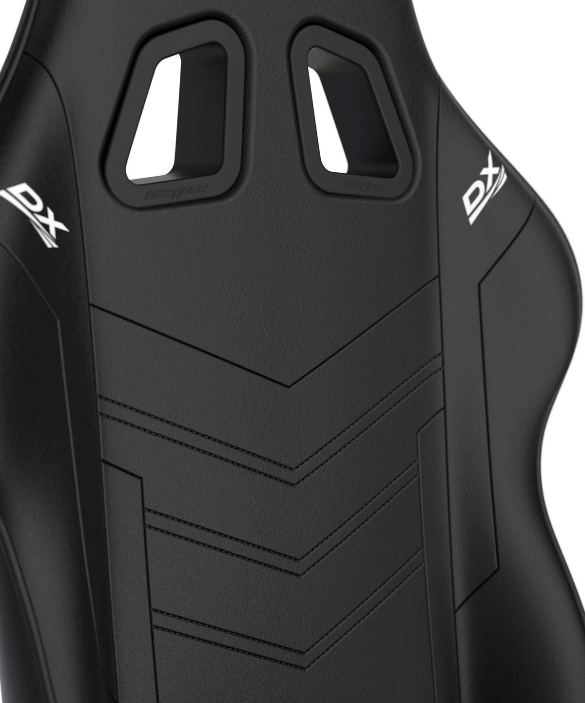 Gamingstuhl Dx Racer Prince L - Schwarz, MODERN, Kunststoff/Textil (67/126/67cm) - Dxracer