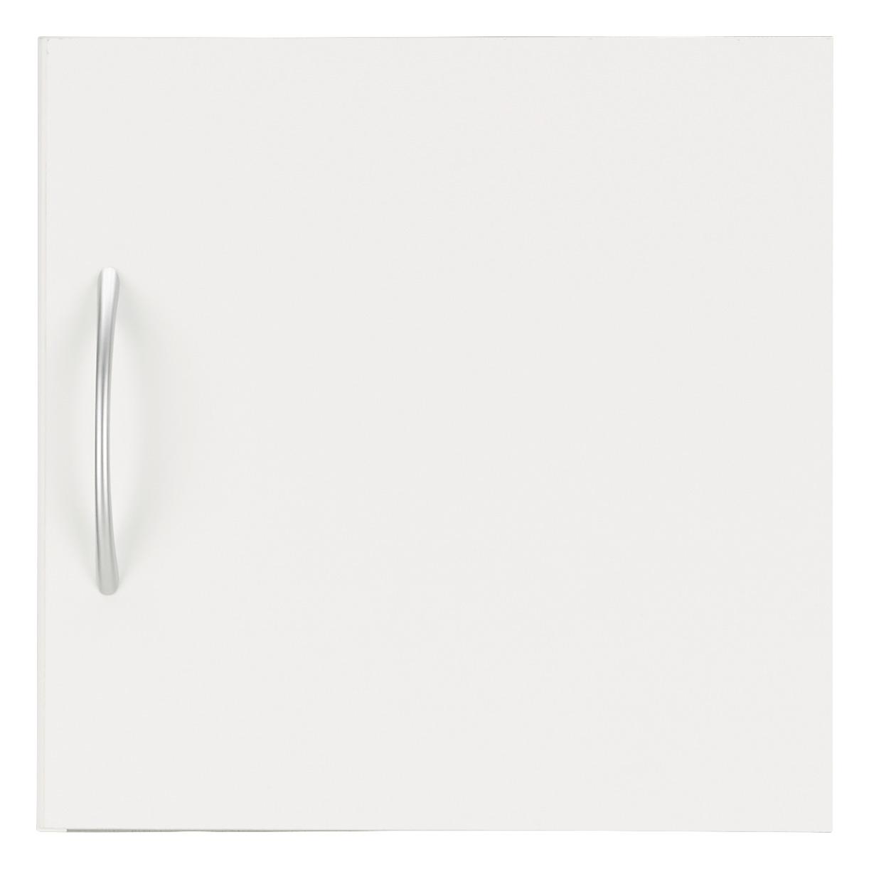 Nástavec Na Skříň Mrk - bílá/barvy hliníku, Konvenční, kompozitní dřevo/plast (40/40/40cm) - Modern Living