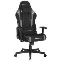 Gamingstuhl DX Racer Prince L - Schwarz/Grau, MODERN, Kunststoff/Textil (67/126/67cm) - Dxracer