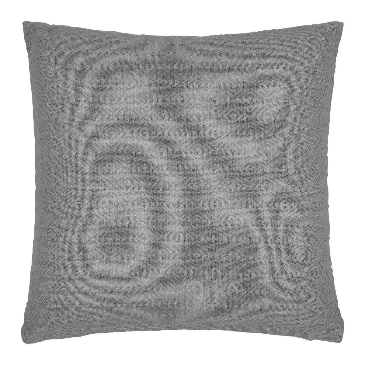 Dekorační polštář Tara, 45/45cm, šedá - šedá, Lifestyle, textil (45/45cm) - Mömax