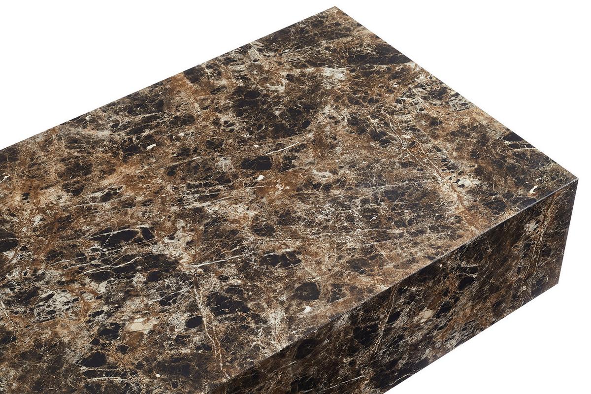 Couchtisch Braun B: 90 Cm - Braun, Design, Holzwerkstoff (90/90/35cm) - Livetastic