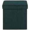 SEDACÍ BOX CORD - tmavě zelená, textil (38/38/38cm) - Mömax
