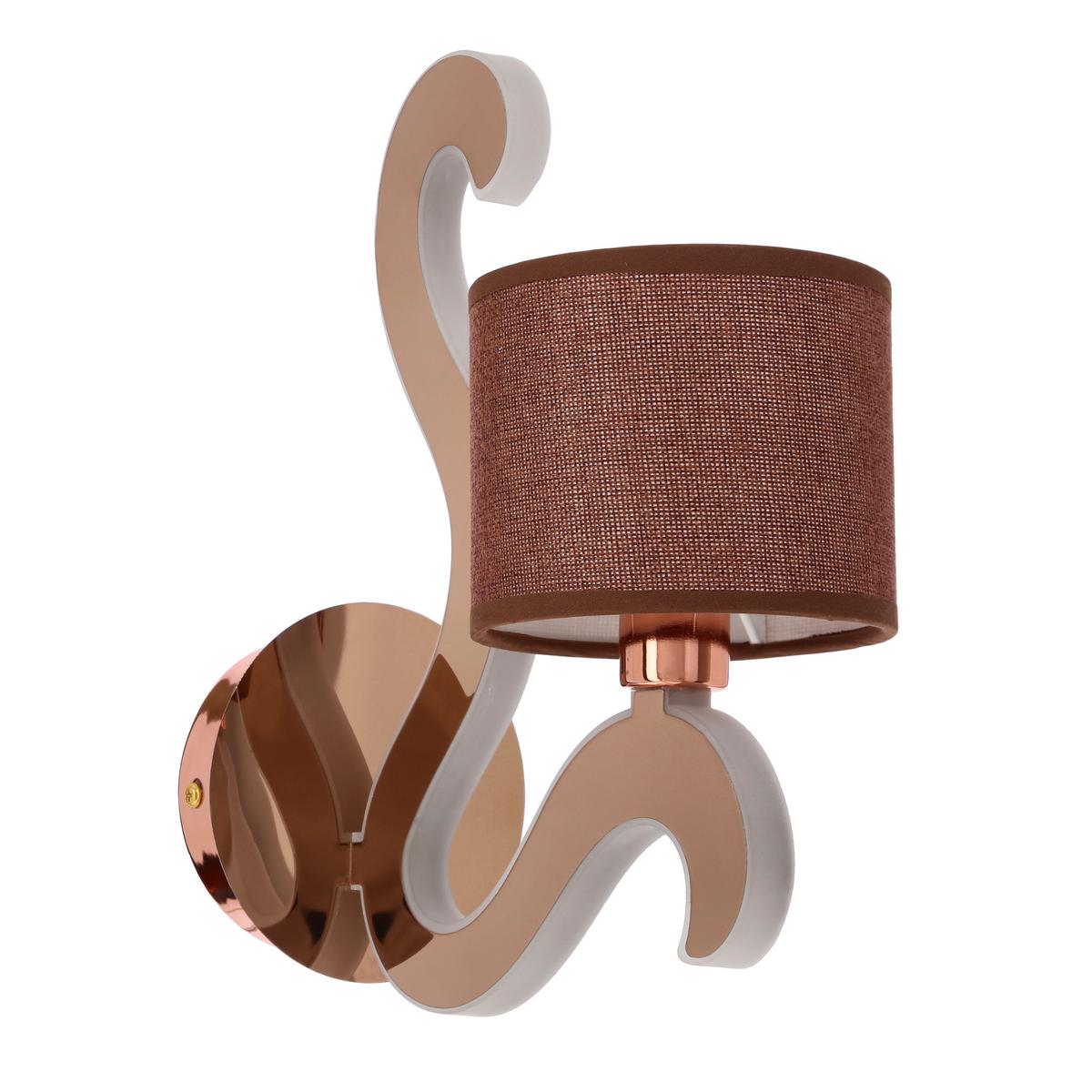 Wandleuchte 21-33499 Ambrosia - Goldfarben/Schwarz, KONVENTIONELL, Metall (26/10/30cm)
