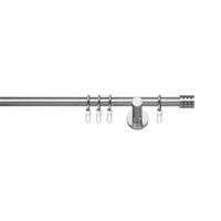 Rúdkarnis-garnitúra Sbvera-872-160 - nemesacélszínű, Konventionell, fém (160cm) - James Wood