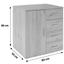 Kommode Trio Typ 01 - Eichefarben/Grau, MODERN, Holzwerkstoff (80/86/50cm) Kommode Trio Typ 01 - Eichefarben/Grau, MODERN, Holzwerkstoff (80/86/50cm)