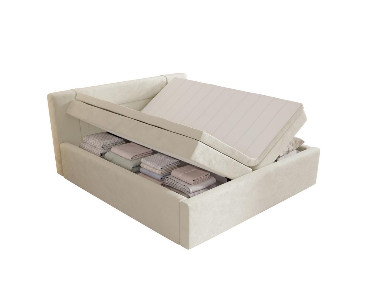 Boxbett Zako 2 Beige LF: 180x200cm - Beige, MODERN, Textil (180/200cm) - MID.YOU