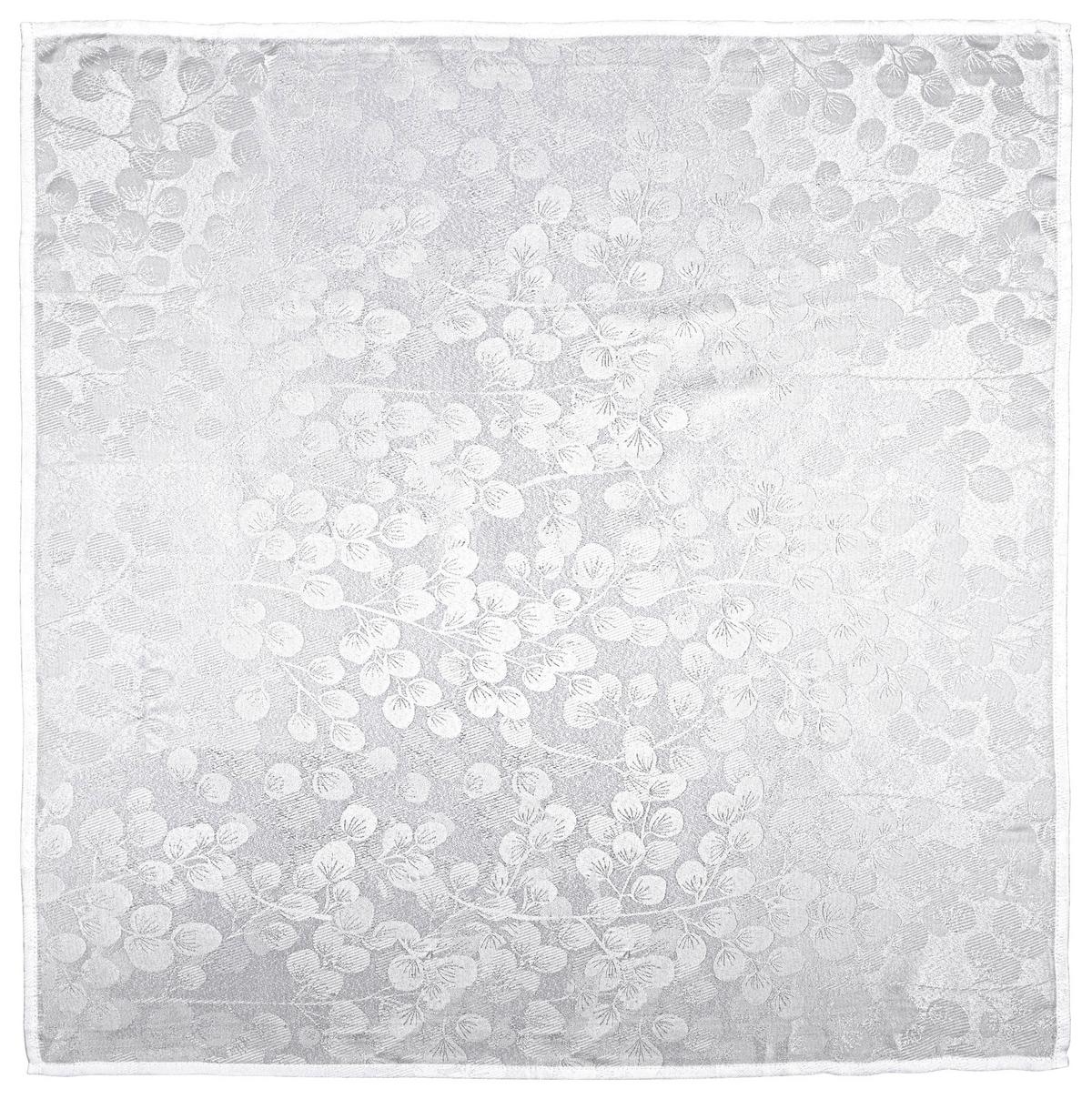 Asztalterítő Anita Kb. 80/80cm - fehér, Modern, textil (80/80cm) - Luca Bessoni