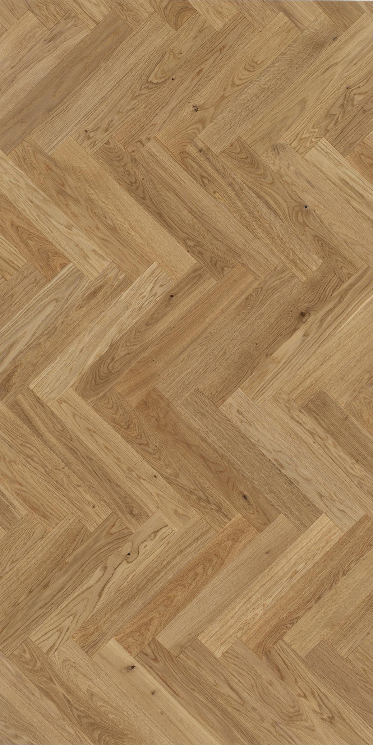 Vinylboden Braun/creme Fischgrät Klick-Vinyl - Creme/Braun, LIFESTYLE, Holz (57/9.5/1.05cm) - Parador