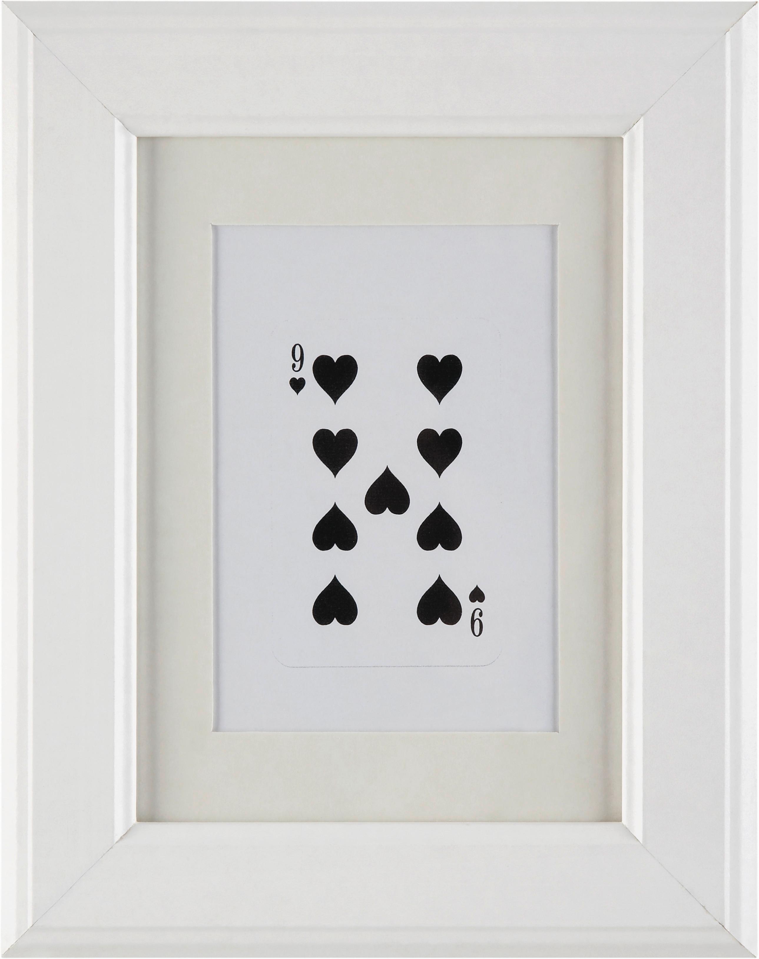 RÁM NA OBRAZY PROVENCE 13x18 cm - biela, Romantik / Landhaus, drevo/sklo (13/18cm) - Modern Living