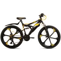 Mountainbike 414m - Schwarz, MODERN, Metall (25/140/60cm)