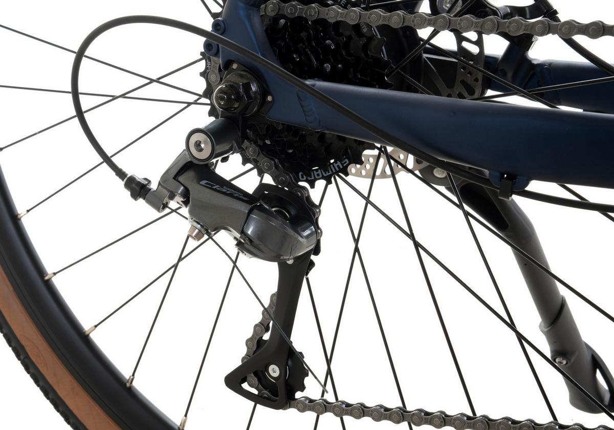 Elektrofahrrad Adore Gravel, Dunkelblau - Dunkelblau, Basics, Metall (180/70/100cm)