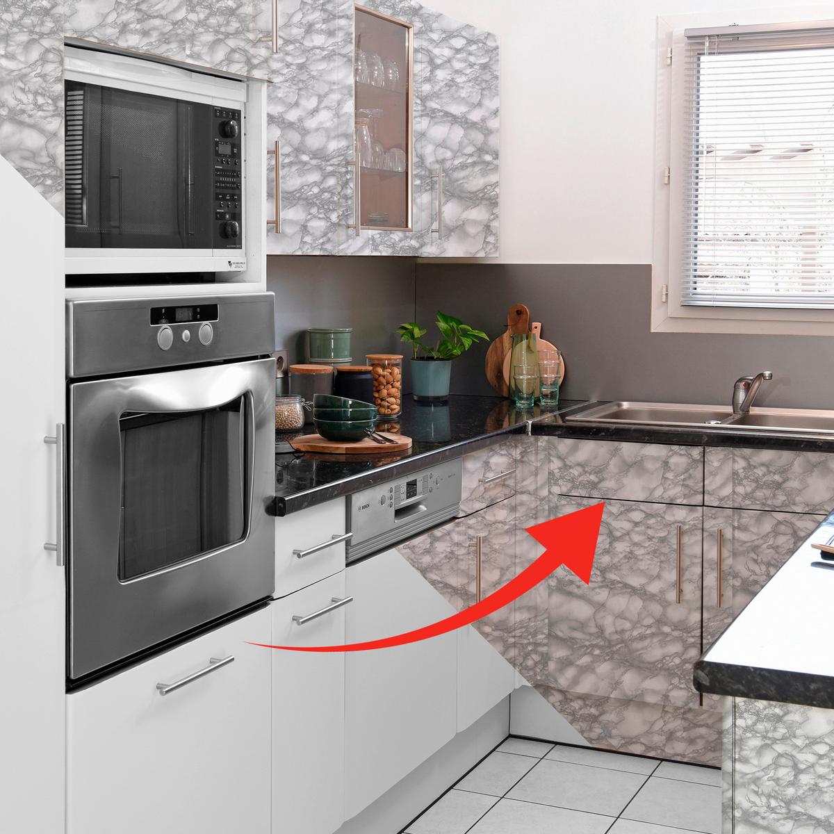 Klebefolie 53362 Klebefolie Deko Standard - Grau, Basics, Kunststoff (67,5/200cm) - Windhager