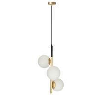 Hängeleuchte 33-01276 Duo - Goldfarben/Schwarz, Basics, Metall (32.5/32.5/115cm)