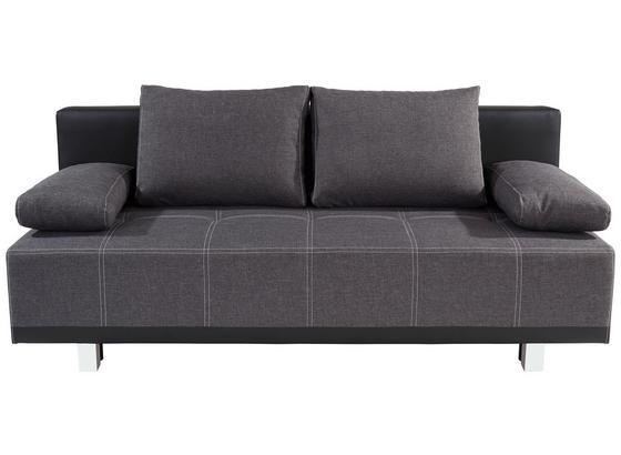 Kanapéágy Laser 2 - fekete/szürke, modern, textil/fa (193/90/88cm) Kanapéágy Laser 2 - fekete/szürke, modern, textil/fa (193/90/88cm)
