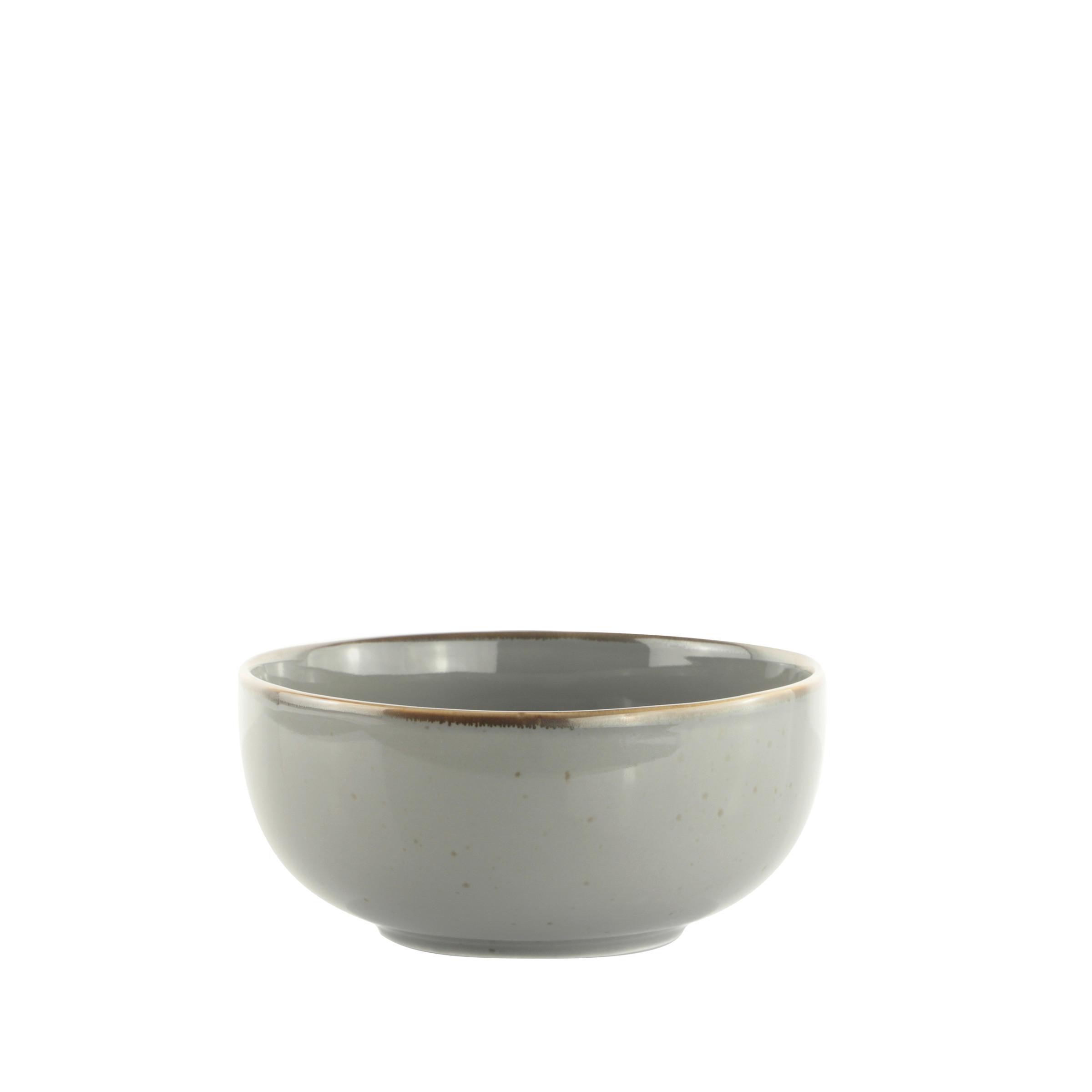 MISKA NA MÜSLI CAPRI - šedá, Moderní, keramika (16,5/7,4cm) - Mömax