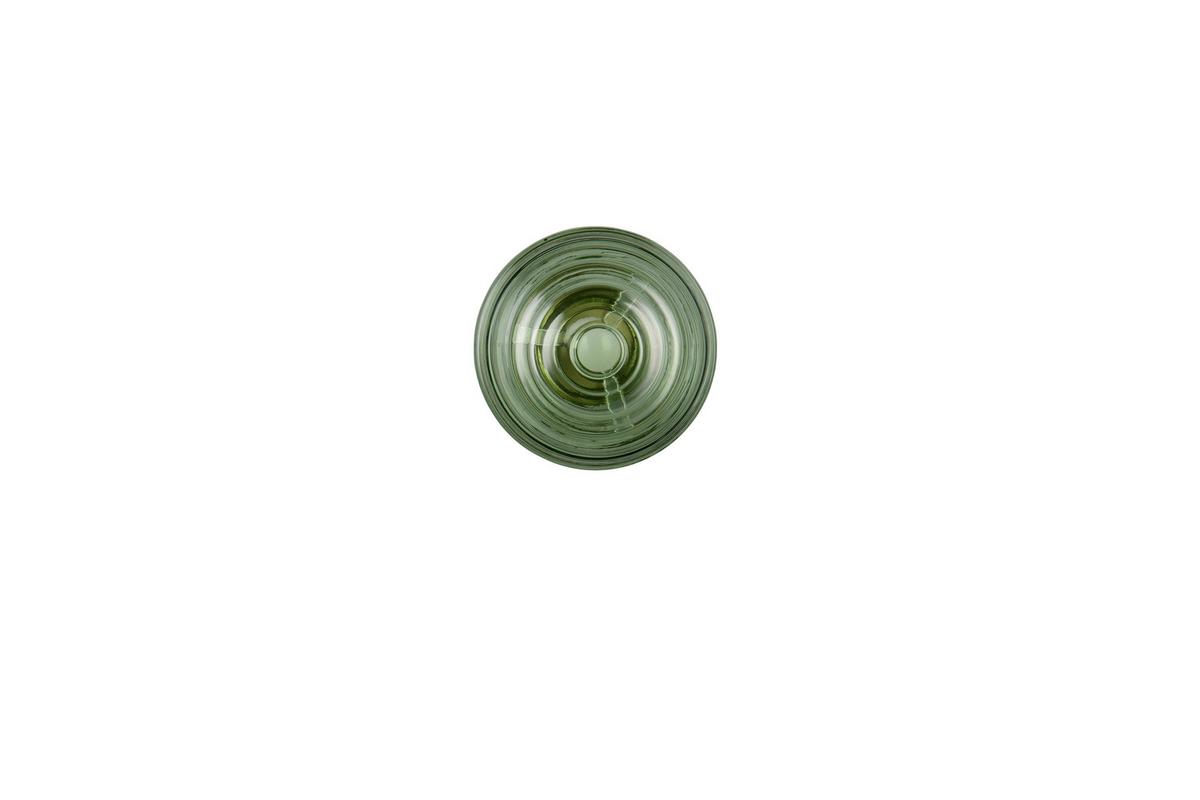 Led-wandleuchte Earl Grün Messingfarben D: 15,5 Cm - Messingfarben/Grün, LIFESTYLE, Glas/Metall (15,5/15cm)