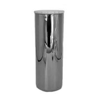 Vorratsglas Cedric - Naturfarben/Grau, Basics, Glas/Holz (10/28cm) - James Wood