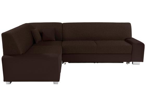 Sedací Souprava Miami - tmavě hnědá/hnědá, Basics, dřevo/textil (210/260cm) Sedací Souprava Miami - tmavě hnědá/hnědá, Basics, dřevo/textil (210/260cm)