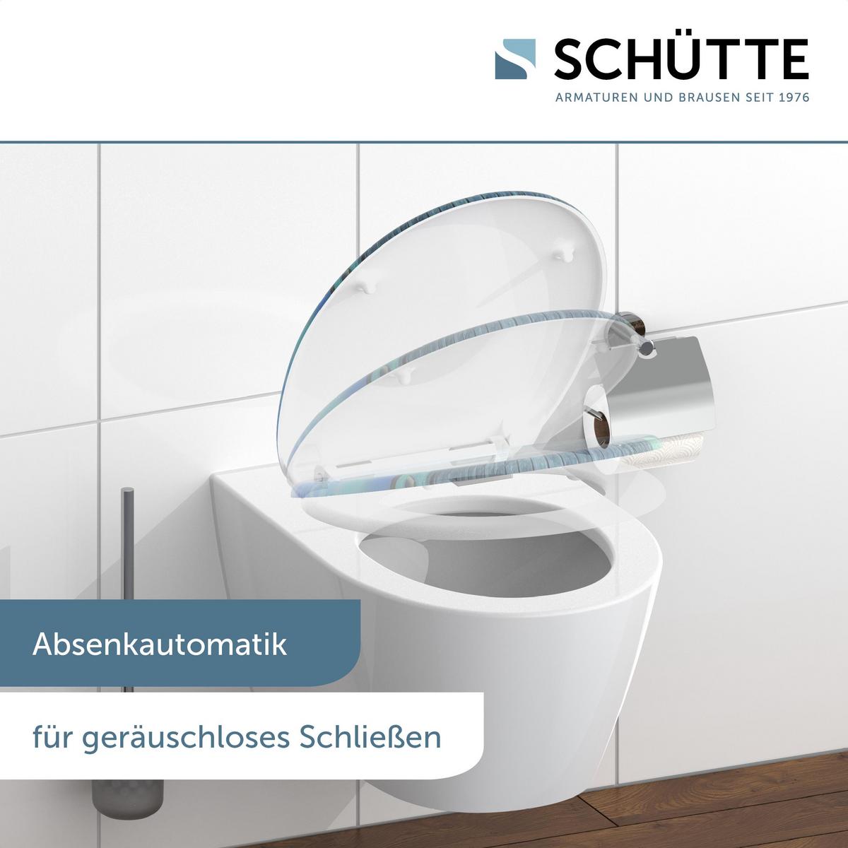 Wc-sitz Multicolor Mit Leuchtturmmotiv B: 45 Cm - Multicolor, Design, Kunststoff (44,8/5,5/37,3cm) - Schütte