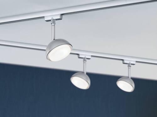 Schienensystem Urail Strahler 95508 In Chromfarben, Rund - Chromfarben, Basics, Kunststoff/Metall (10/17,0cm) - Paulmann