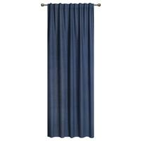 Vorhang mit Band Ohio 140x245 cm Blau - Blau, ROMANTIK / LANDHAUS, Textil (140/245cm) - James Wood