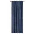 Vorhang mit Band Ohio 140x245 cm Blau - Blau, ROMANTIK / LANDHAUS, Textil (140/245cm) - James Wood