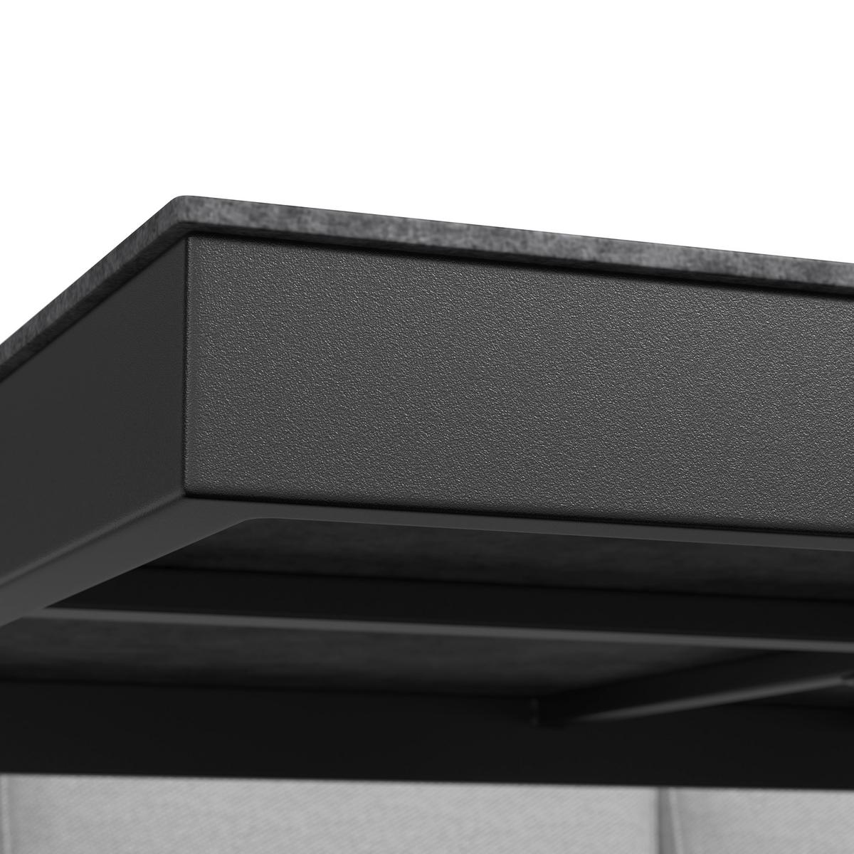 JEDÁLENSKÁ TERASOVÁ SÚPRAVA POLLY - sivá/svetlosivá, Modern, kov/textil - Bessagi Garden