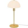 Tischleuchte Ellen Weiß Goldfarben D: 20 Cm - Messingfarben/Goldfarben, Basics, Glas/Metall (20/41,5cm) - Nordlux